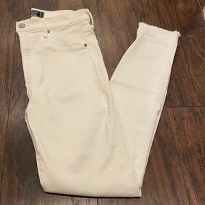 Ultra high rise skinny jeans